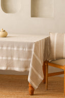 Linen French cream Tablecloth