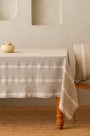 Linen French Cream Tablecloth