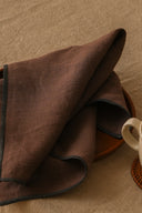 Linen Grey Needled Napkin Set