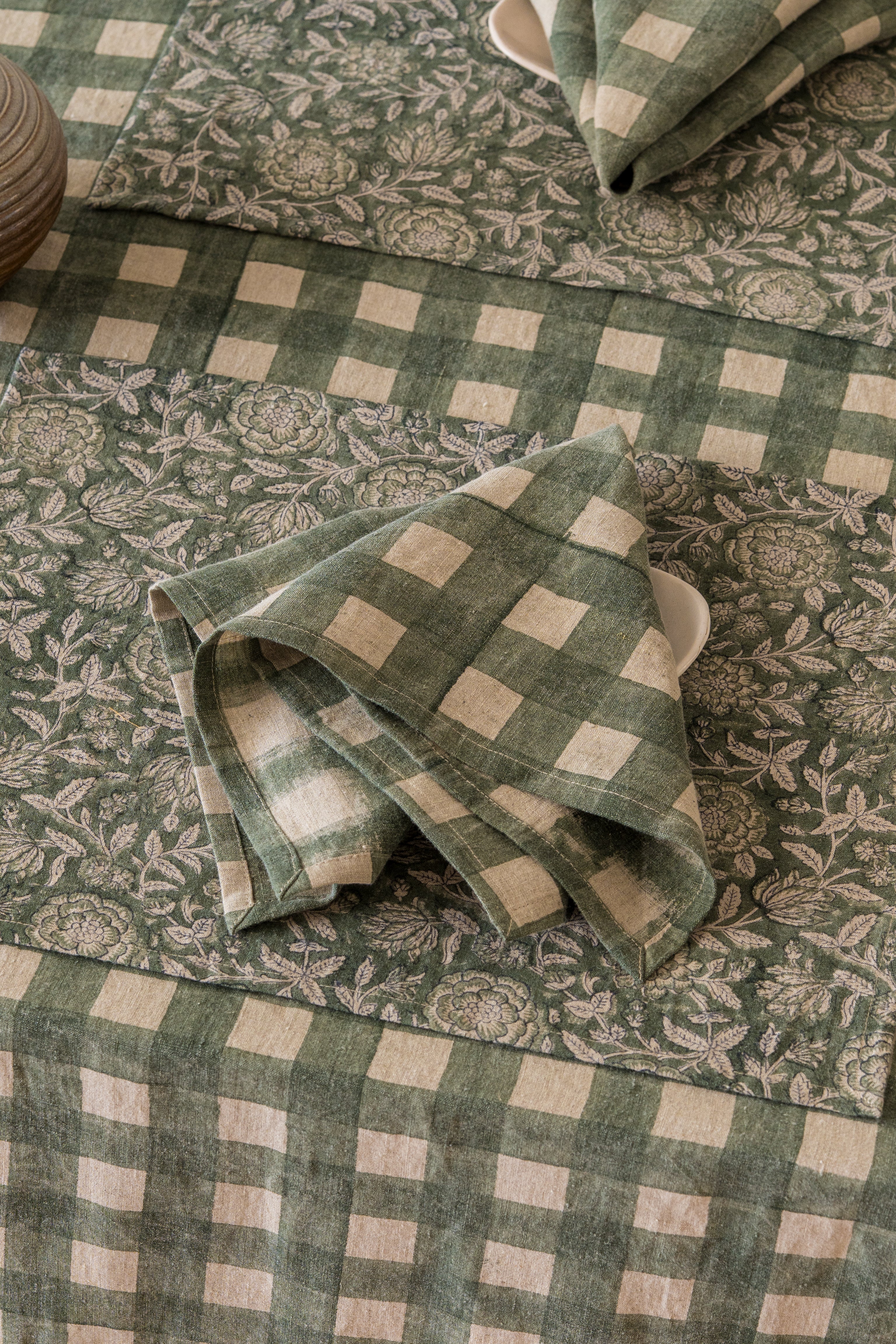 Linen Olea Napkin Set