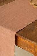 Linen Slumber Solid Table Runner