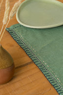 Linen Fern Placemat Set