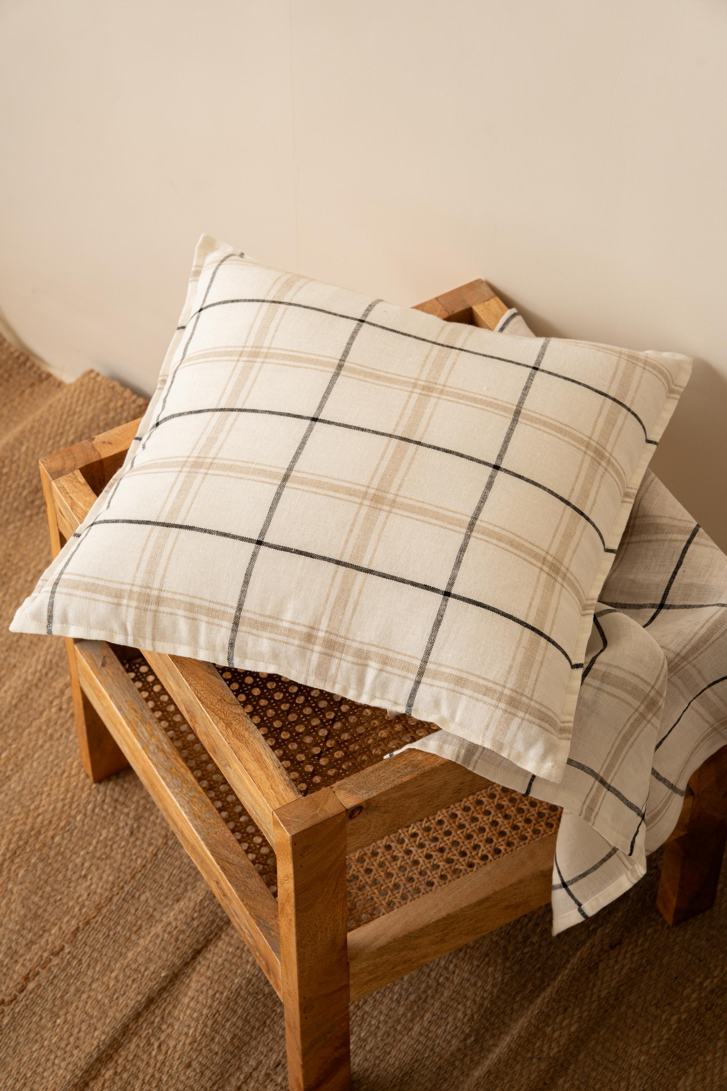 Linen Prudence Cushion Cover