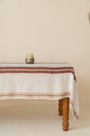 Linen Herringbone Tablecloth