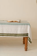 Linen Herringbone Tablecloth