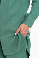 Linen Ginger Long Shirt