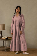 Linen Harbor Maxi Dress