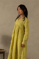 Linen Harbor Maxi Dress