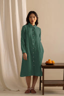 Linen Bray Shirt Dress
