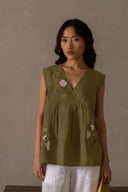 Linen Rose Top