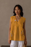 Linen Rose Top