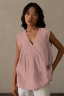 Linen Noir Top