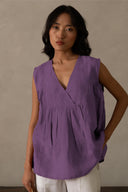 Linen Noir Top