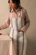 Linen Denise Tie Knot Apron