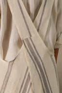 Linen Denise Cross Back Apron