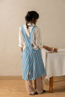 Linen Althea Cross Back Apron