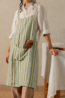 Linen Sylph Cross Back Apron
