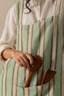 Linen Sylph Cross Back Apron