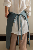 Linen Tie Knot Apron