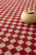 Linen Chequers Tablecloth