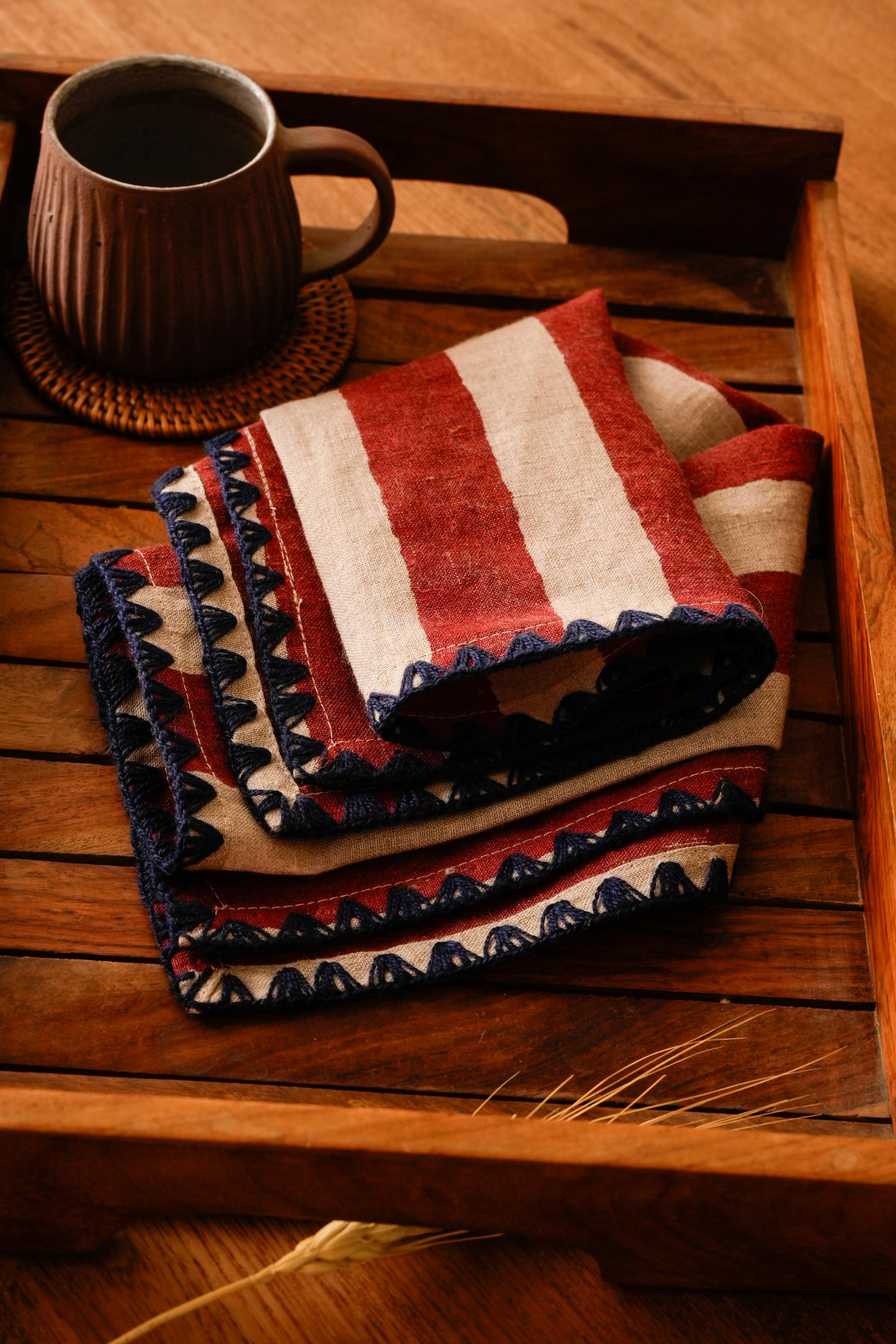 Linen Sutra Napkin Set