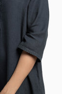 Linen Petunia Shirt Dress