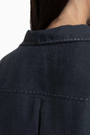 Linen Petunia Shirt Dress
