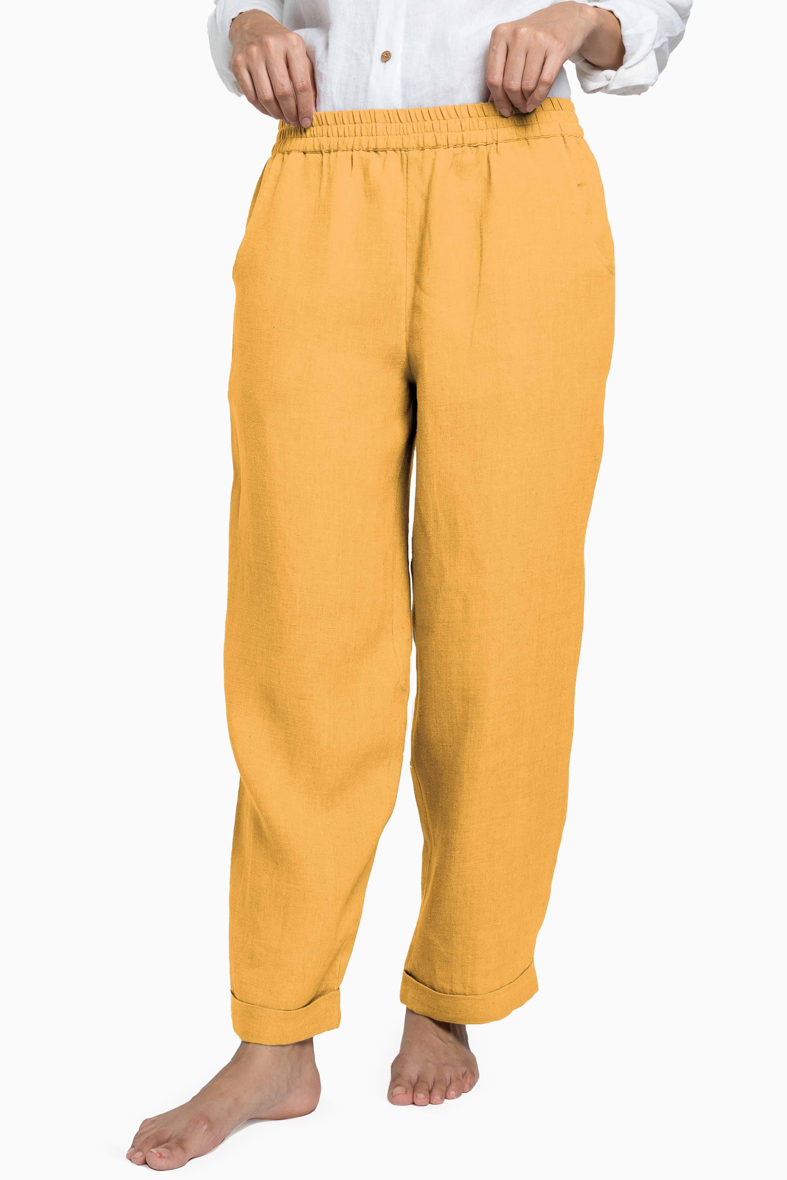 Linen Jude Pant