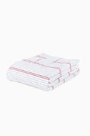 Linen Harmony Hand Quilted Quilt