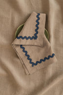 Linen Blue Lace Napkin