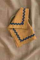 Linen Blue Lace Napkin