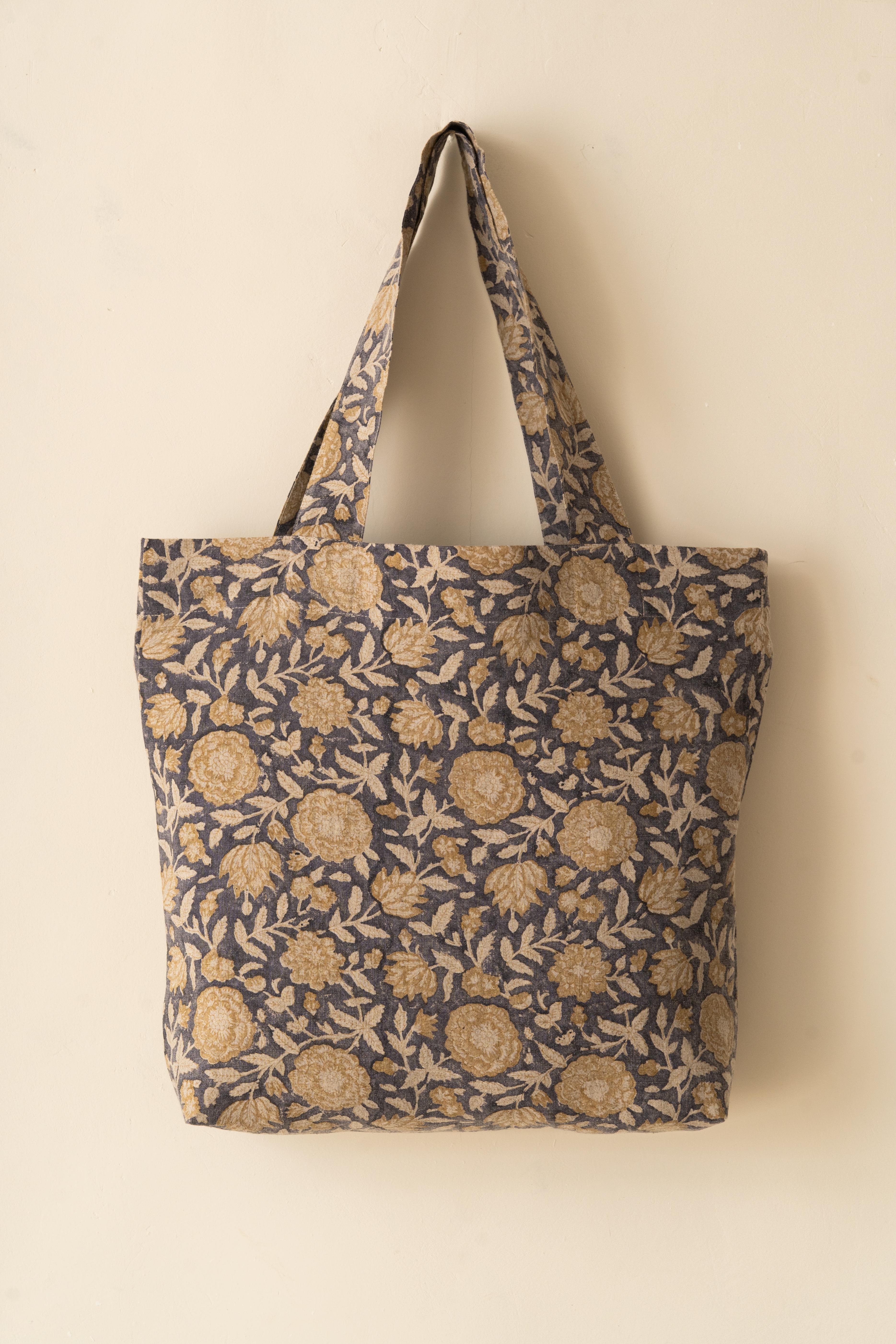 Linen Riva Bag