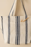 Linen Denise Tote Bag