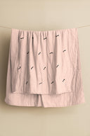 Linen Hand Tucked Quilt