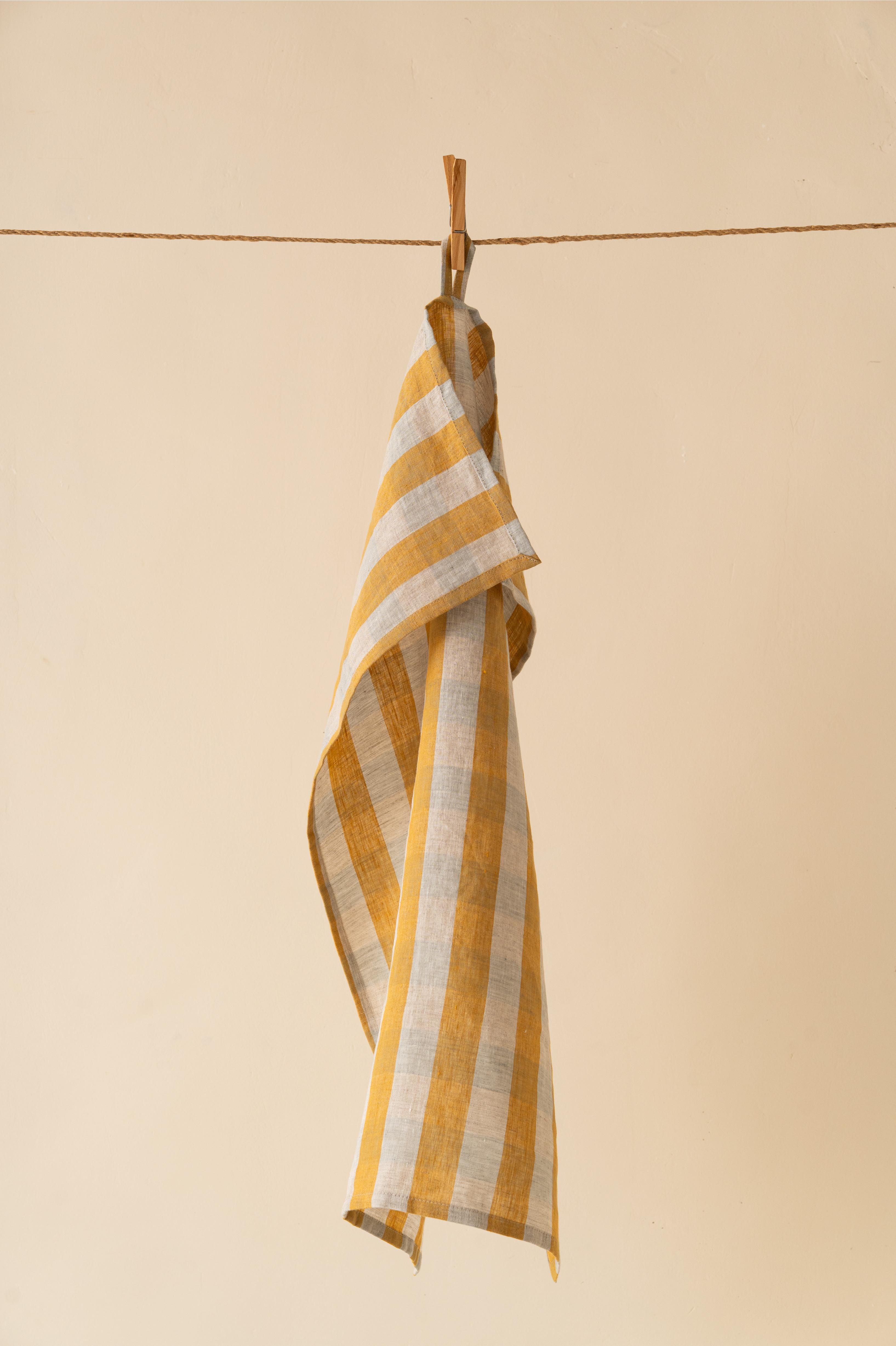 Linen Clara Kitchen Towel
