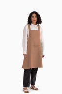 Linen Cross Back Apron