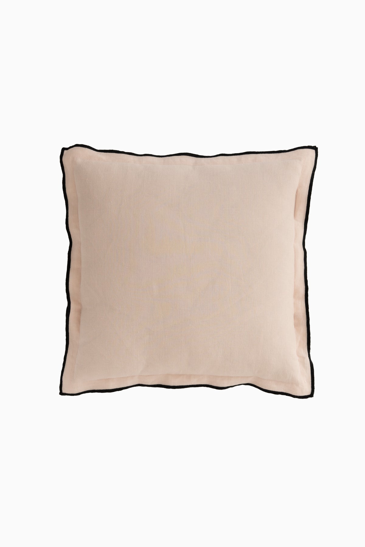 Linen Black Needled Cushion Cover