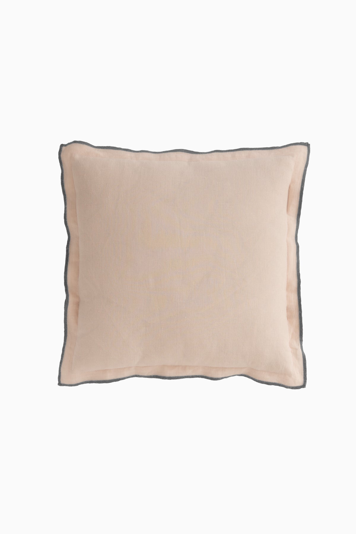 Linen Grey Needled Cushion Cover