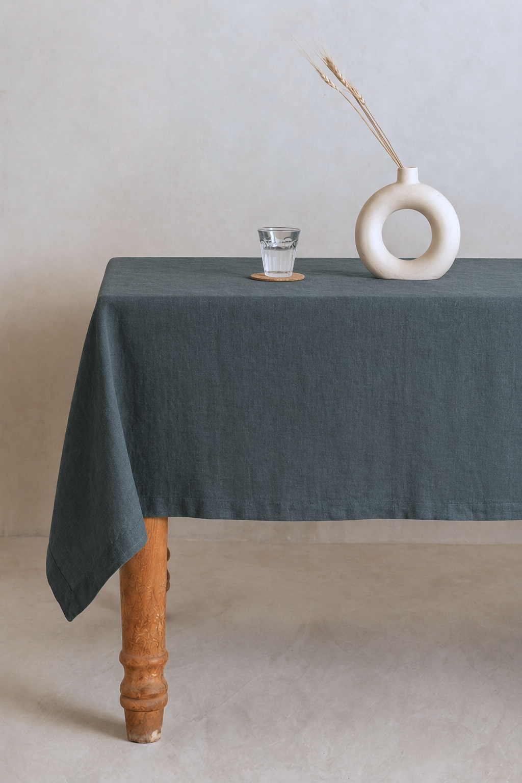 Linen Slumber Solid Tablecloth