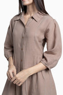 Linen Magnolia Dress