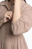 Linen Magnolia Dress