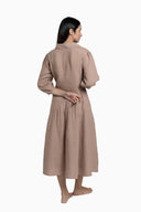 Linen Magnolia Dress