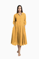 Linen Magnolia Dress