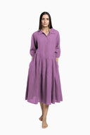 Linen Magnolia Dress