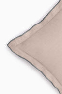 Linen Grey Needled Cushion Cover