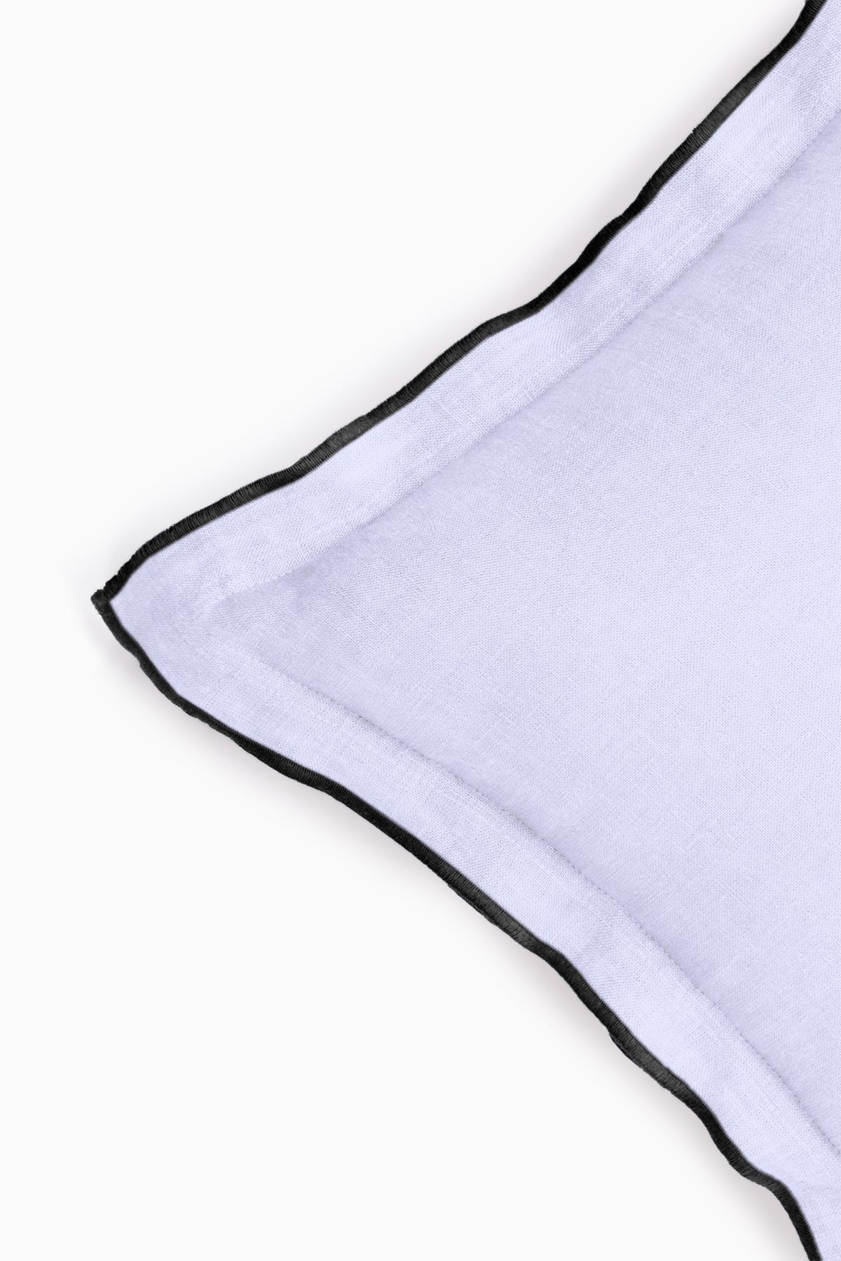Linen Black Needled Cushion Cover