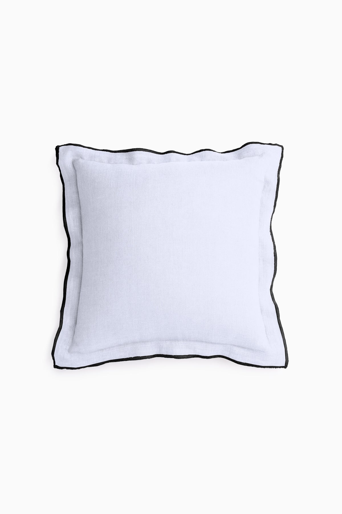 Linen Black Needled Cushion Cover