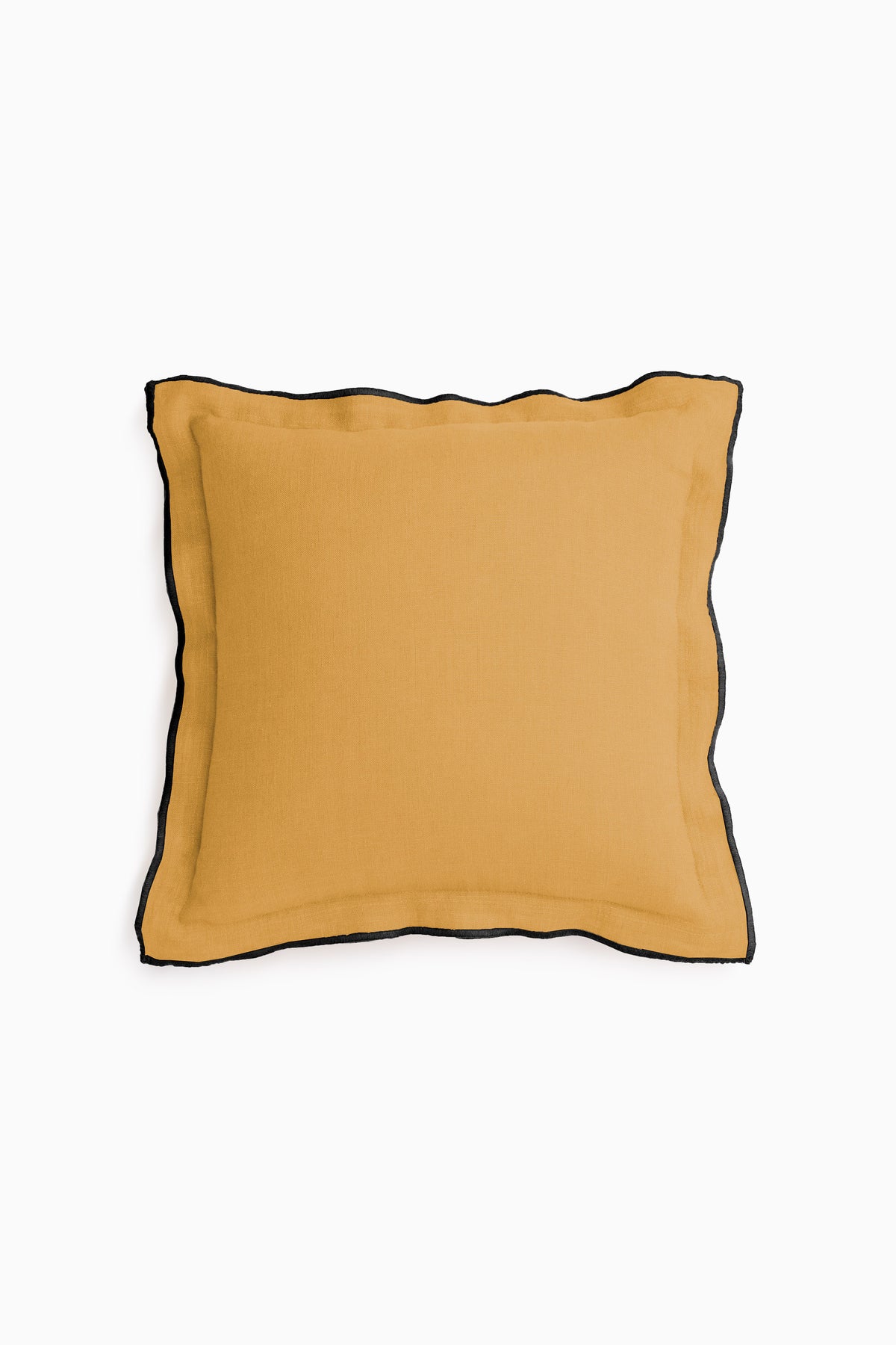 Linen Black Needled Cushion Cover