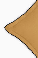 Linen Black Needled Cushion Cover
