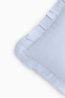 Linen Ruffle Medley Cushion Cover